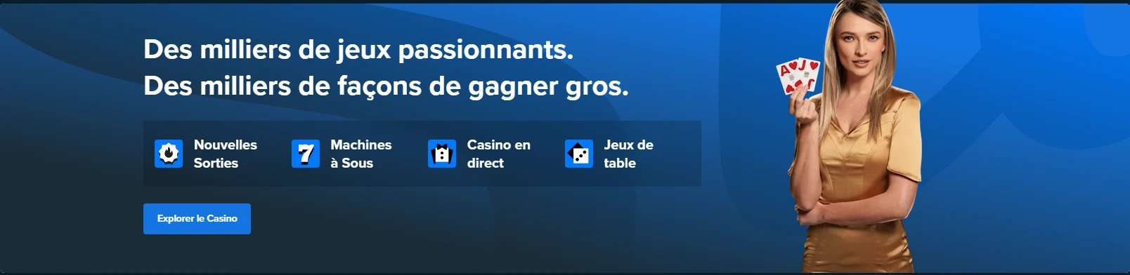 Stake casino bannière bonus attractifs