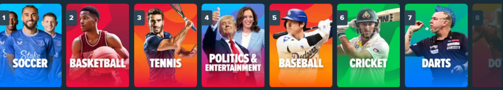 Aperçu des différents sports virtuels proposés sur Stake Casino
